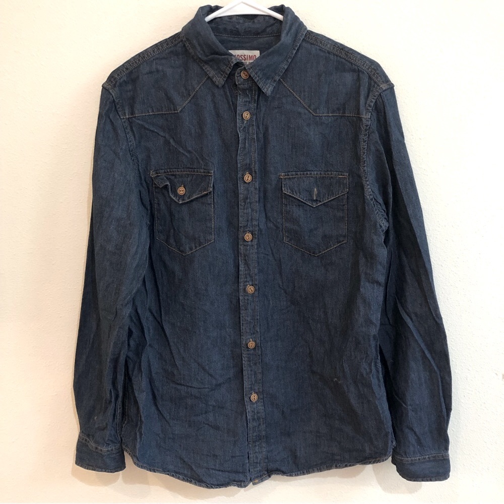 Men’s Western 100% Cotton Button Down